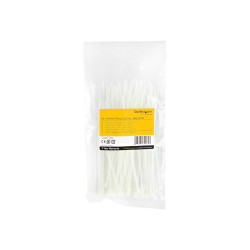 StarTech.com Bridas Sujetacables Blancas de 15 cm - Paquete | APLIUM