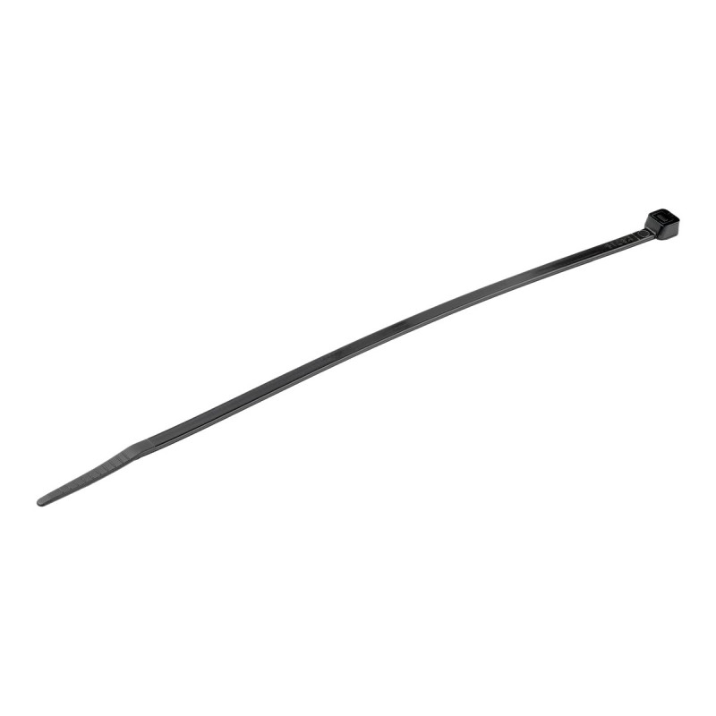 StarTech.com Bridas Sujetacables Negras de 20 cm - Paquete de 100 - Li