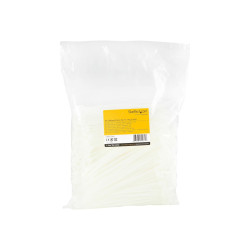 1000 Pack 8 Cable Ties -WHITE Nylon Zip Tie Wraps Ul Taa | APLIUM