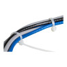 1000 Pack 8 Cable Ties -WHITE Nylon Zip Tie Wraps Ul Taa | APLIUM