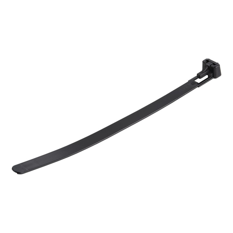 STARTECH CBMZTRB6BK - 100 Pack Of Resealable Zip Tie 6 Black | APLIUM