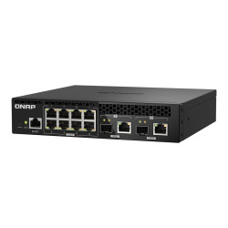 QSW-M2108R-2C 8X2.5GBPS2X10GBPS SFP+/ Nbase-t Webmanag Switc | APLIUM