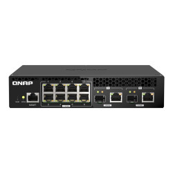 QSW-M2108R-2C 8X2.5GBPS2X10GBPS SFP+/ Nbase-t Webmanag Switc | APLIUM