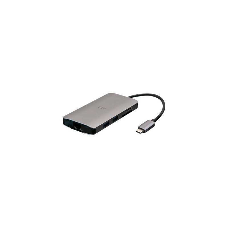 C2G USB-C® Mini Dock with HDMI, 2x USB-A, Ethernet, SD Card | APLIUM