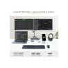 StarTech.com Docking Station Thunderbolt 3 o USB-C - 2x DisplayPort 1.