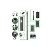 Rack Pdu 9000 Switched Zerou 30A 200/208V C13 C19 | APLIUM