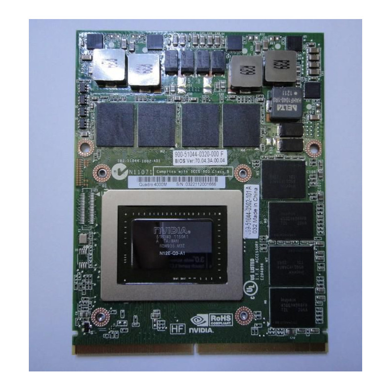 NVIDIA Quadro 4000M graphics