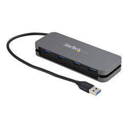 StarTech.com Hub USB 3.0 de 4 Puertos USB-A - Ladrón USB 3.1 Gen 1 Sup