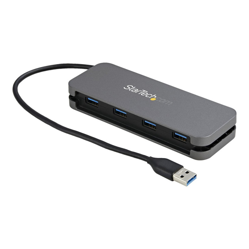 StarTech.com Hub USB 3.0 de 4 Puertos USB-A - Ladrón USB 3.1 Gen 1 Sup
