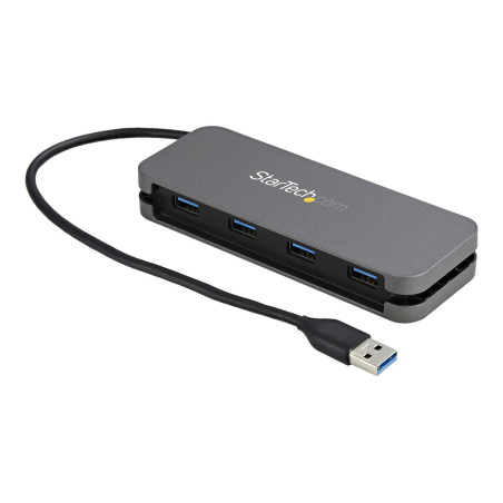 StarTech.com Hub USB 3.0 de 4 Puertos USB-A - Ladrón USB 3.1 Gen 1 Sup