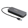 StarTech.com Hub USB 3.0 de 4 Puertos USB-A - Ladrón USB 3.1 Gen 1 Sup