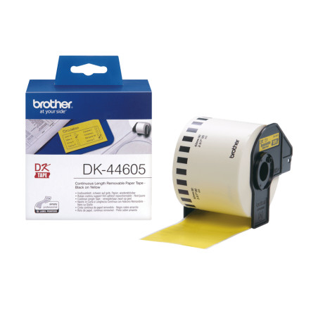 Label roll/yellow62mmx30.36m f QL-series