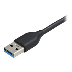 StarTech.com Hub USB 3.0 de 4 Puertos USB-A - Ladrón USB 3.1 Gen 1 Sup