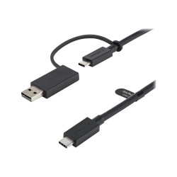 Cable 0.9M Usb-c Con Adaptador Usba - Cable USB Tipoc | APLIUM
