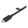 StarTech Cable USB-C de 1m con Llave Adaptador (Dongle) a USB-A - Cabl
