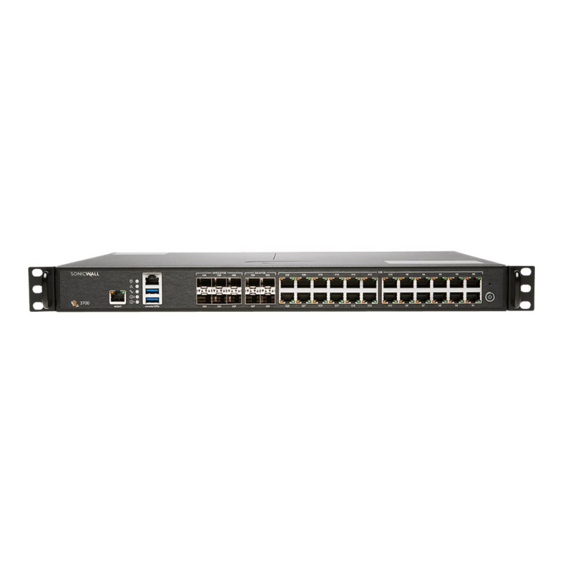 SonicWall NSa 3700 - Aparato de seguridad - 10GbE, 5GbE - 1U | APLIUM