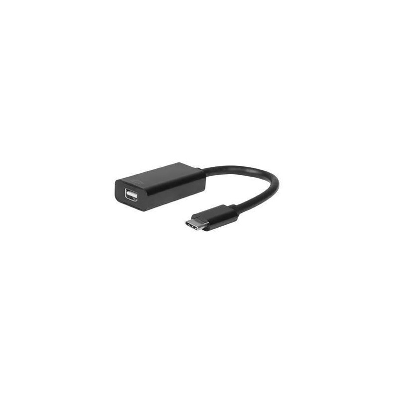 USB3.1 C-MiniDP. M/F. 15cm