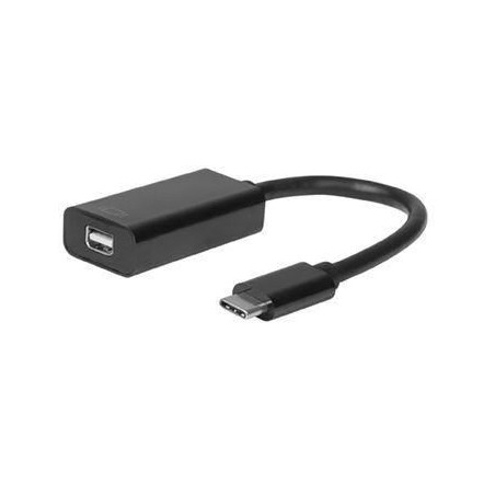 USB3.1 C-MiniDP. M/F. 15cm