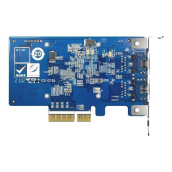 QNAP QXG-10G2T-X710 - Adaptador de red - PCIe3.0 x4 perfil bajo - 10Gb