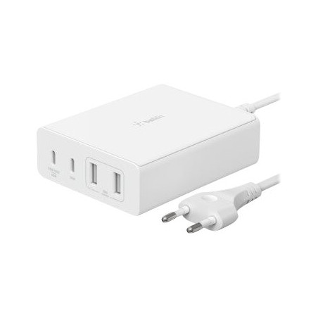 Belkin GaN - Adaptador de corriente - 108 vatios - 4 conectores de sal