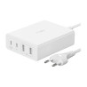 Belkin GaN - Adaptador de corriente - 108 vatios - 4 conectores de sal