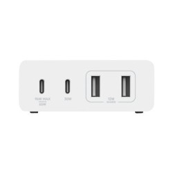 Belkin GaN - Adaptador de corriente - 108 vatios - 4 conectores de sal