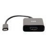C2G 4K USB C to HDMI Adapter - 4K 60Hz - Adaptador de vídeo - USB-C ma