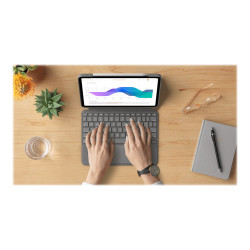 Combo Touch iPad PRO12.9IN 5.G Oxford Grey - Deu | APLIUM