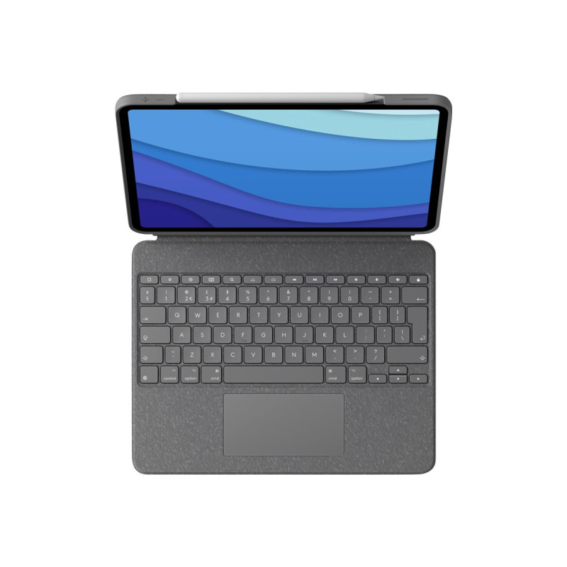 Combo Touch iPad PRO12.9IN 5.G Oxford Grey - Uk | APLIUM