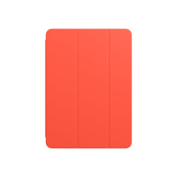 Apple Smart - Funda con tapa para tableta - poliuretano - naranja eléc