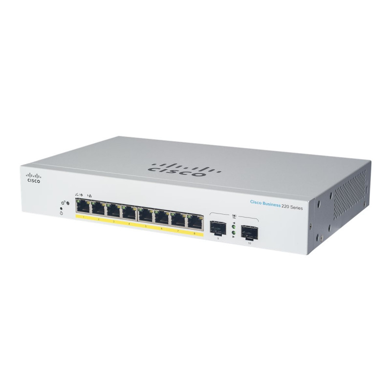 Cisco Business 220 Series CBS220-8T-E-2G - Conmutador - inte | APLIUM