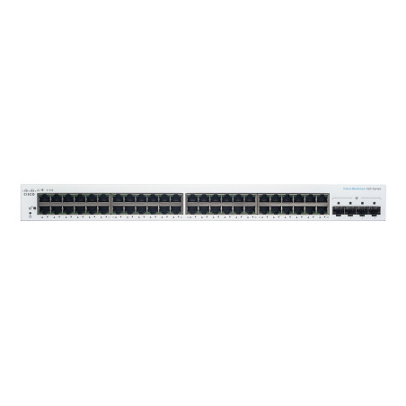Cisco Business 220 Series CBS220-48T-4G - Conmutador - inteligente - 4