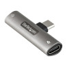 USB C Audio + Charge Adapter 3.5MM Headset Jack + Pd Chargin | APLIUM