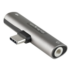 USB C Audio + Charge Adapter 3.5MM Headset Jack + Pd Chargin | APLIUM