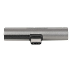 USB C Audio + Charge Adapter 3.5MM Headset Jack + Pd Chargin | APLIUM