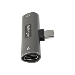 USB C Audio + Charge Adapter 3.5MM Headset Jack + Pd Chargin | APLIUM