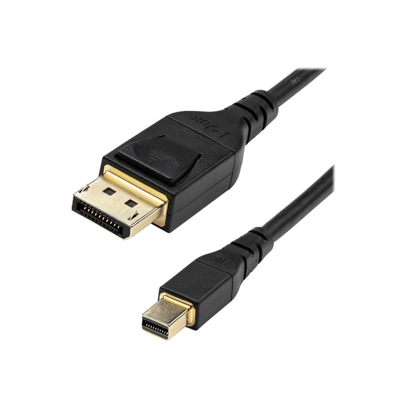 StarTech Cable Adaptador 2m Mini DisplayPort a DisplayPort 1.4 VESA -