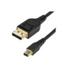 StarTech Cable Adaptador 2m Mini DisplayPort a DisplayPort 1.4 VESA -