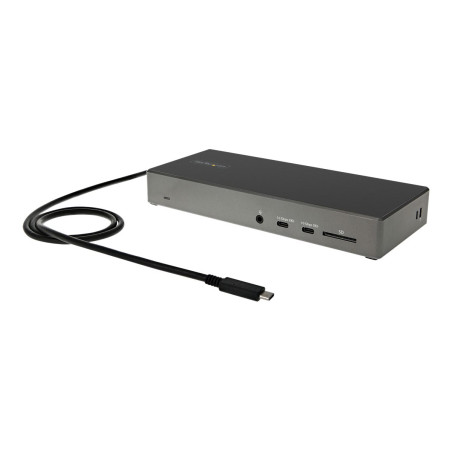 StarTech.com Dock USB-C - Docking Station USB Tipo C para 3 Monitores