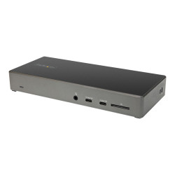 StarTech.com Dock USB-C - Docking Station USB Tipo C para 3 Monitores
