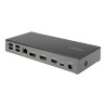 StarTech.com Dock USB-C - Docking Station USB Tipo C para 3 Monitores