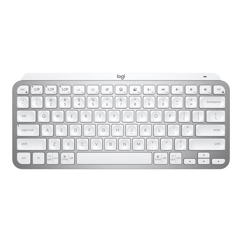 Mxkeys Mini Wrls Illuminated Kb Pale Grey - Uk - Intnl | APLIUM