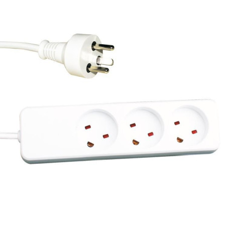 Plast Power Strip 3-way EDB