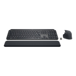Logitech MX Keys - Teclado - retroiluminación - inalámbrico - Bluetoot