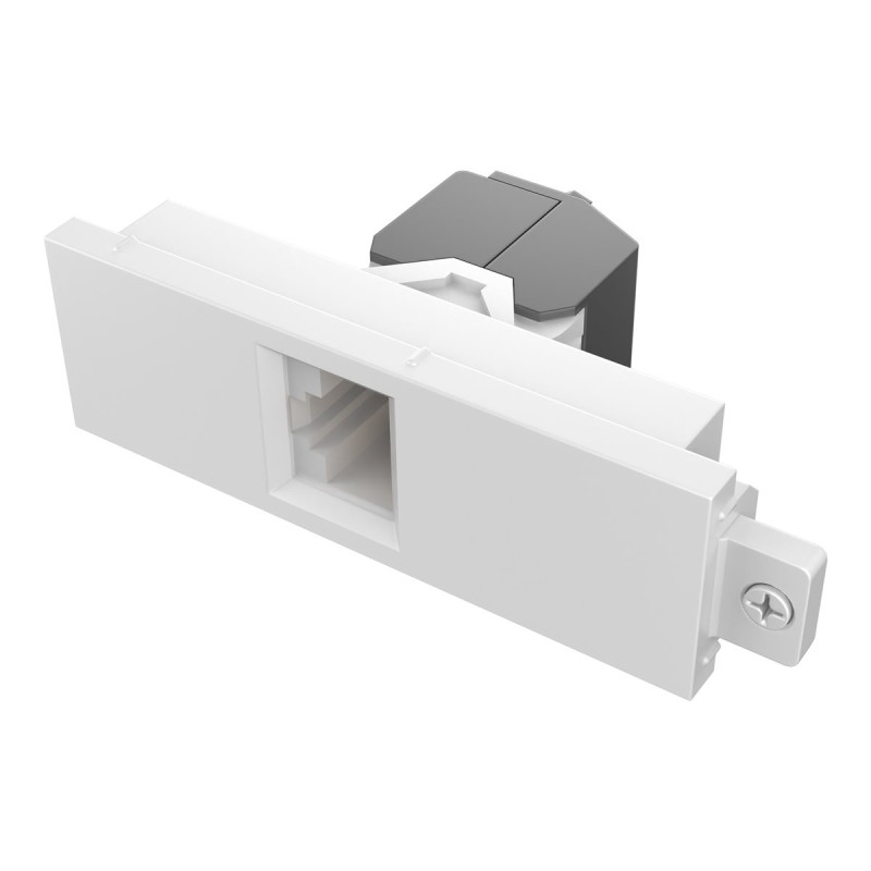 Componente de placa frontal AV modular - Módulo RJ45 cat6a - hembra en