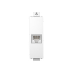 Componente de placa frontal AV modular - Módulo RJ45 cat6a - hembra en