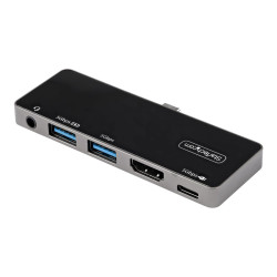 StarTech.com Adaptador Multipuertos USB C a HDMI 2.0 de 4K 60Hz - Entr