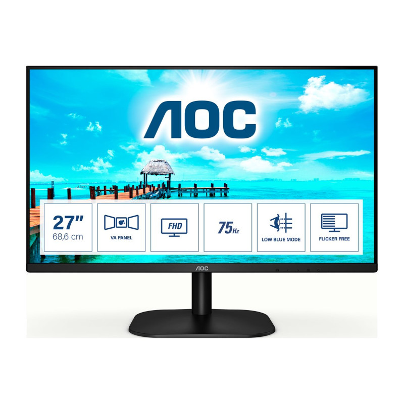 AOC 27B2DM - Monitor LED - 27" - 1920 x 1080 Full HD (1080p) | APLIUM
