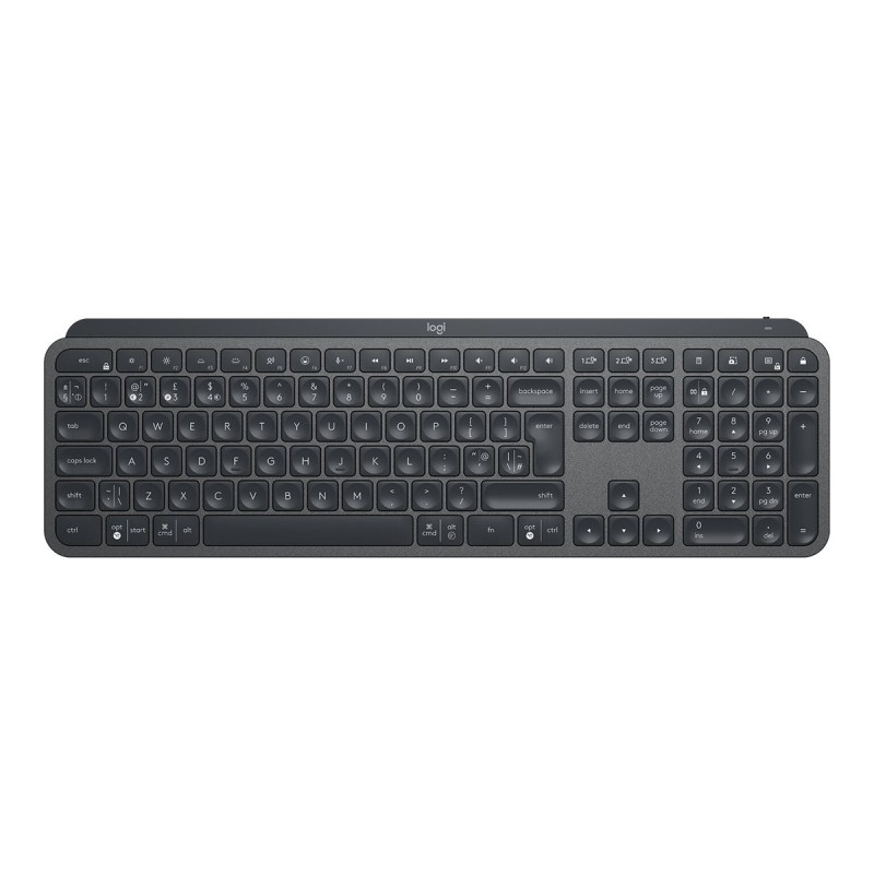 Logitech MX Keys - Teclado - retroiluminación - inalámbrico - Bluetoot