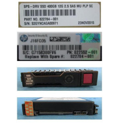 hot-plug SSD 400GB SAS 2.5inch
